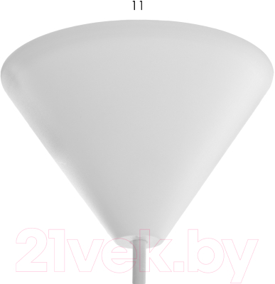 Потолочный светильник BayerLux Десси / 9269447 (белый)