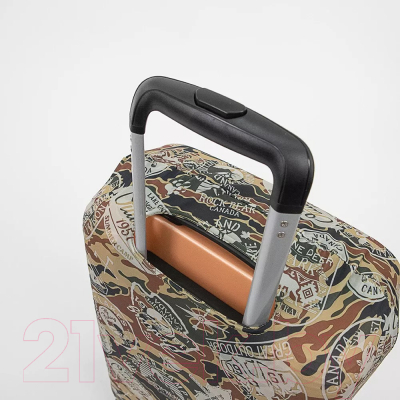 Чехол для чемодана Grott 210-LCS933-S-DCL (Dark Color)