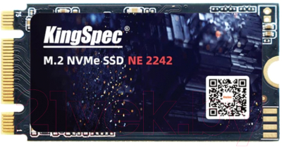 SSD диск KingSpec 128GB / NE-128 2242