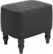 Пуф Monofix Буно (экокожа/черный) - 