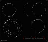 Электрическая варочная панель Zigmund & Shtain CN 44.6 B - 