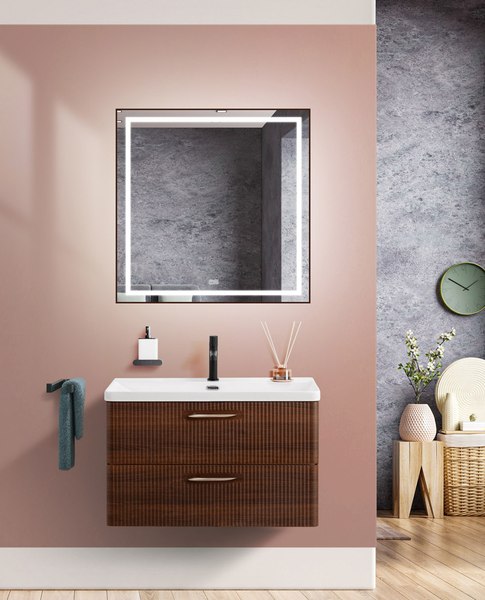 Тумба под умывальник BelBagno Noce DUE-800-2C-SO-NOCE-P
