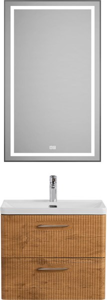 Тумба под умывальник BelBagno Rovere Nature DUE-500-2C-SO-RN-P