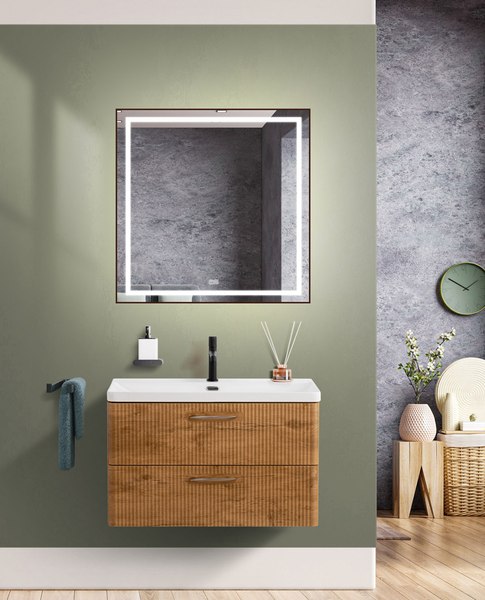 Тумба под умывальник BelBagno Rovere Nature DUE-800-2C-SO-RN-P