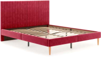 Двуспальная кровать Monofix Амма 160x200 (винный №63) - 
