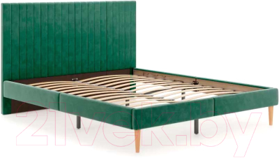 Двуспальная кровать Monofix Амма 120x200 (зеленый №33)