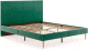Двуспальная кровать Monofix Амма 120x200 (зеленый №33) - 