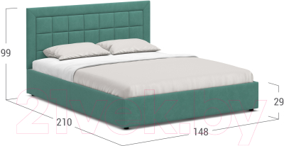 Купить Полуторная кровать Moon Family 1251 / MF010071 в Бобруйске