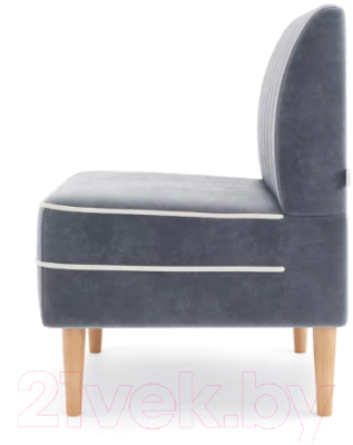 Кресло мягкое Mio Tesoro Амма (серый №32)