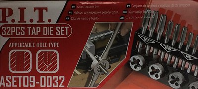 

Резьбонарезной набор, ASET09-0032