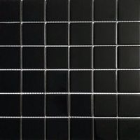 Мозаика Jenru Plain Glossy Black (306x306) - 