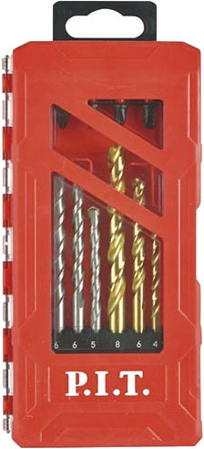 Набор сверл P.I.T ASET05-015A (15шт)