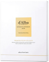 Набор масок для лица d'Alba Intensive Liftension Mask (4шт) - 
