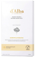 Набор масок для лица d'Alba White Truffle Double Mask Pack Nutritive/Hydrating (4шт) - 