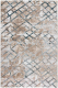 Коврик Radjab Carpet Белла Прямоугольник K551B / 8801RK (0.8x1.5, Cream Shirink/Blue Fdy) - 