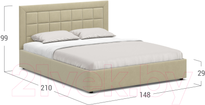 Купить Полуторная кровать Moon Family 1251 / MF010231 в Бобруйске