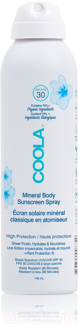 Спрей солнцезащитный Coola SPF 30