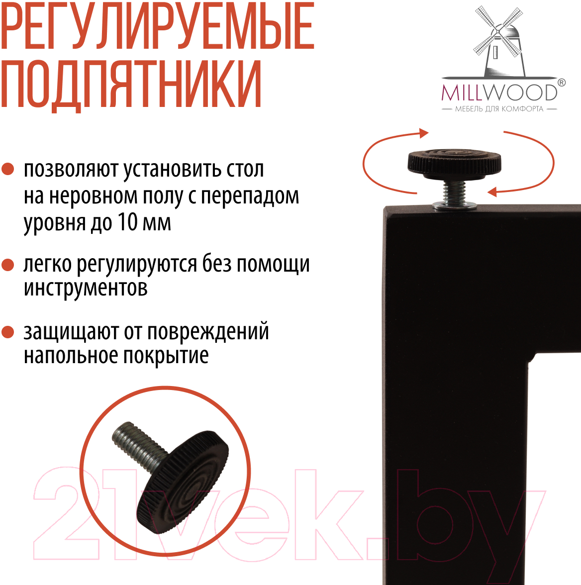 Геймерский стол Millwood Каир 1 с вырезом 120x85x75