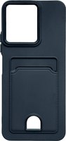 Чехол-накладка Case Matte Card Xiaomi Redmi Note 12 4G (черный матовый) - 