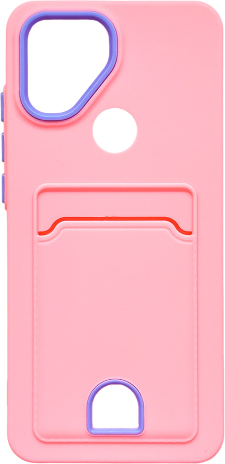 Чехол-накладка Case Matte Card Xiaomi Redmi A2 Plus (розовый матовый)