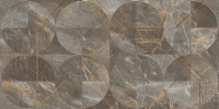 Декоративная плитка Beryoza Ceramica ВК Averno коричневый (500x250) - 