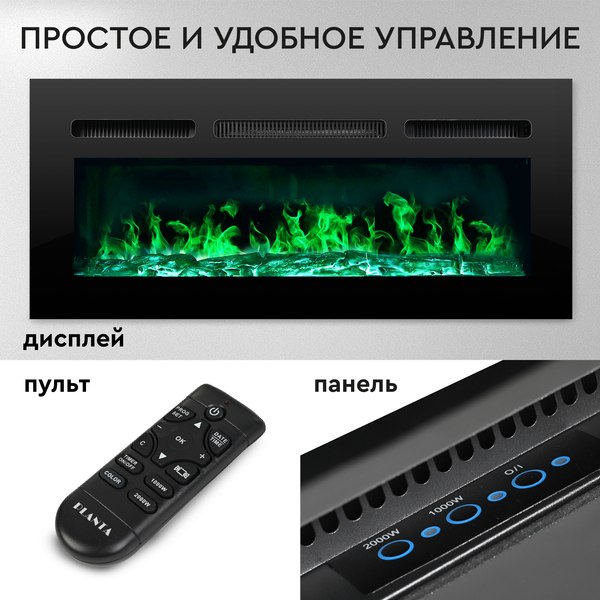 Электрокамин PLANTA PFP-INS040