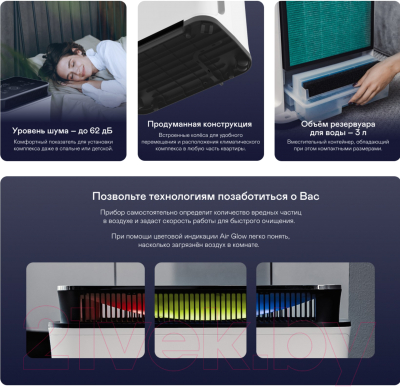 Климатический комплекс Garlyn AirClean V42