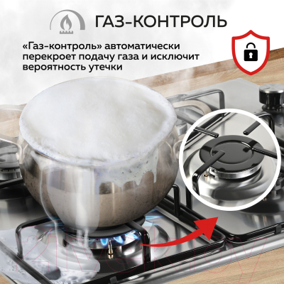 Газовая варочная панель GFGRIL GF-HBG104IN