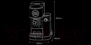 Кофеварка эспрессо GFGRIL GFC-A300