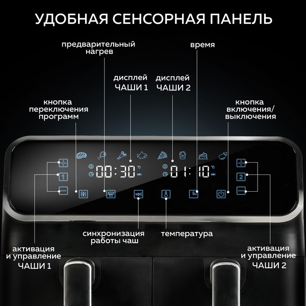 Аэрогриль GFGRIL GFA-8000