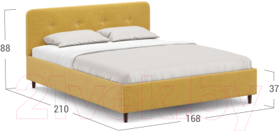 Двуспальная кровать Moon Family 1253 / MF010552