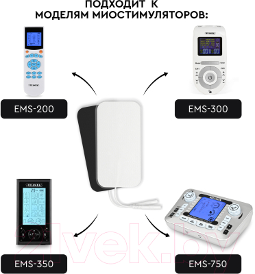 Комплект электродов для миостимулятора PLANTA EMS-300 (2шт)