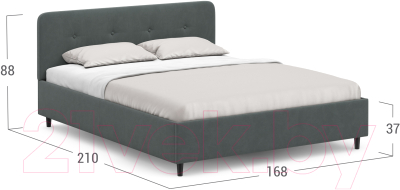 Двуспальная кровать Moon Family 1253 / MF010482