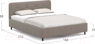 Двуспальная кровать Moon Family 1253 / MF010432