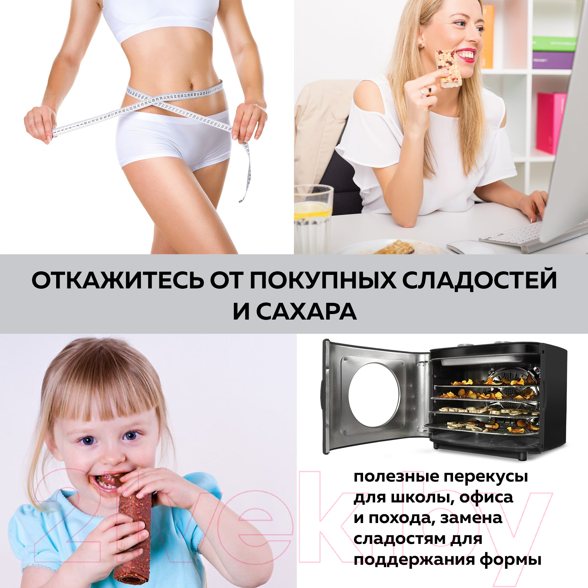 Сушильный шкаф для овощей и фруктов GFGRIL GFD-003