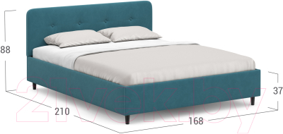 Купить Двуспальная кровать Moon Family 1253 / MF010533 в Жодино