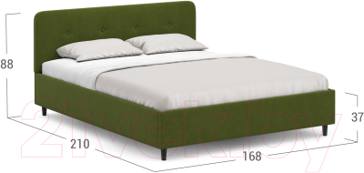 Купить Двуспальная кровать Moon Family 1253 / MF010523 в Бобруйске