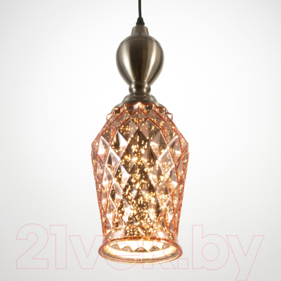 Потолочный светильник BayerLux Капита / 7521304 ( розовое золото)