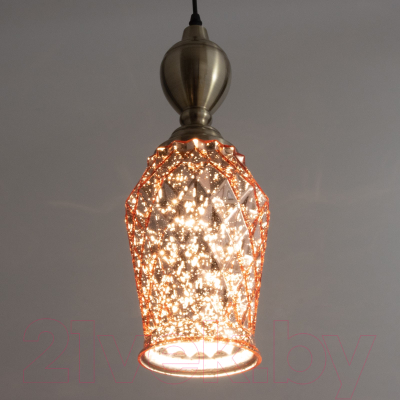 Потолочный светильник BayerLux Капита / 7521304 ( розовое золото)
