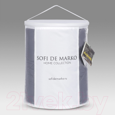 Одеяло Sofi de Marko California 195x215 / Од-Кл-195х215ин (индиго)