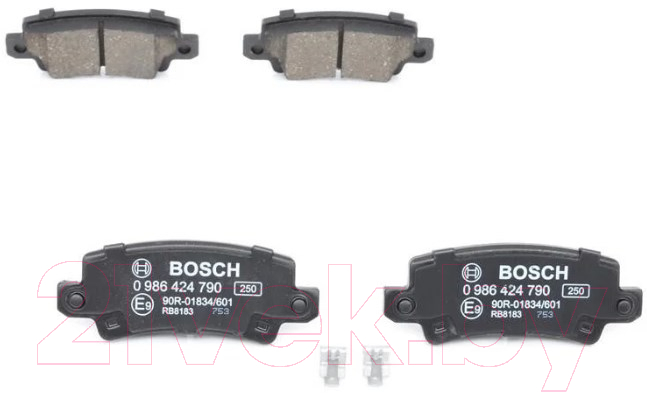 Тормозные колодки Bosch 0986424790