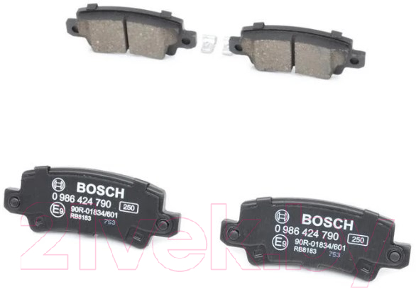 Тормозные колодки Bosch 0986424790 — фото 2