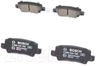 Тормозные колодки Bosch 0986424790