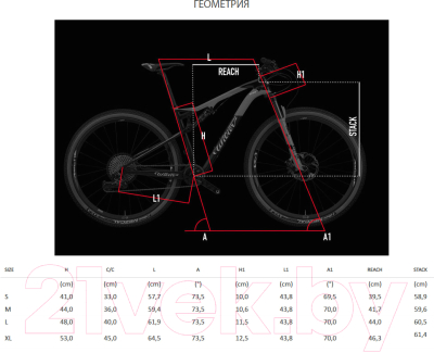 Велосипед Wilier 110FX'19 X0 1x12 Fox 32 SC CrossMax Elite / E923TS6 (M, синий/желтый)