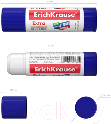 Клей-карандаш Erich Krause Extra / 59640