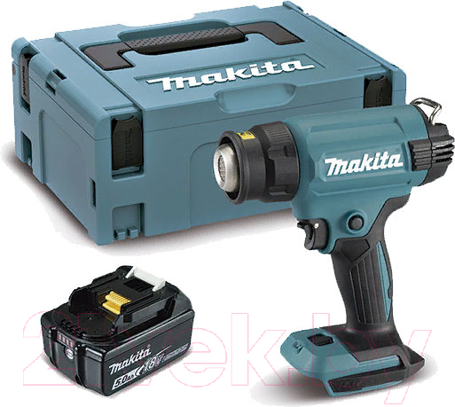 Профессиональный строительный фен Makita DHG181RT1J