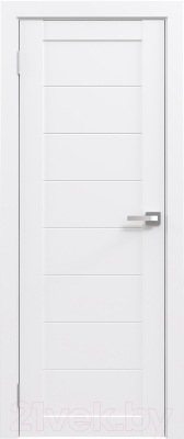 Дверь межкомнатная Юни Амати 00 40x200 (белая шагрень)