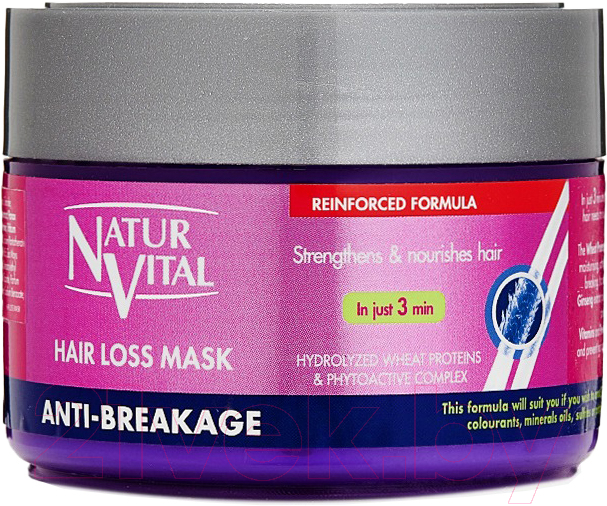 Маска для волос Natur Vital Hair Loss Mask Anti-Breakage