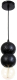 Потолочный светильник BayerLux Сноу-2 / 9717791 (черный) - 