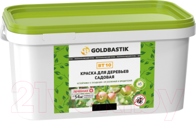 Краска Goldbastik BT 10 для садовых деревьев (7кг)